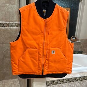 Carhartt Orange Vest